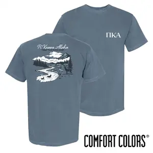 Pi Kappa Alpha Shirt, Vintage Wilderness River Deer Graphic Tee, Unisex Fit for Fraternity Brothers, Perfect Gift for PKA Members and Outdoor Lovers