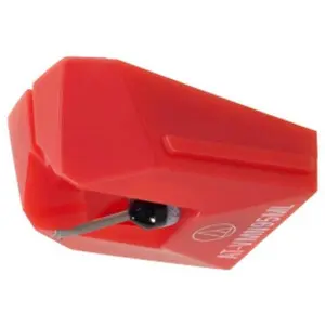 Audio Technica AT-VMN95ML Microlinear Stylus works with Cartridge AT-VM95ML (Red)