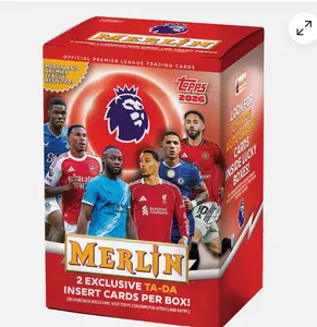 2026 Topps Merlin Premier League Soccer Blaster Box