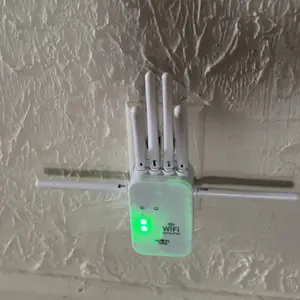 WiFi Extender 2026 6-Antenna Strong Signal, 1200Mbps Dual Band (2.4GHz) Booster, Wide Signal Coverage,Wireless Remote Amplifier, Ideal for Home Studios, Remote Workspaces, computer,Deals For You Days