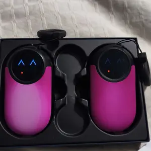 WETIFY Magnetic Heat-Reactive Hand Warmers Rechargeable 2 Pack Electric Handwarmers Thermochromic 4 Levels Heat Portable Compact Heater for Winter Outdoors Camping Hunting Perfect Gift Christmas Thanksgiving Day