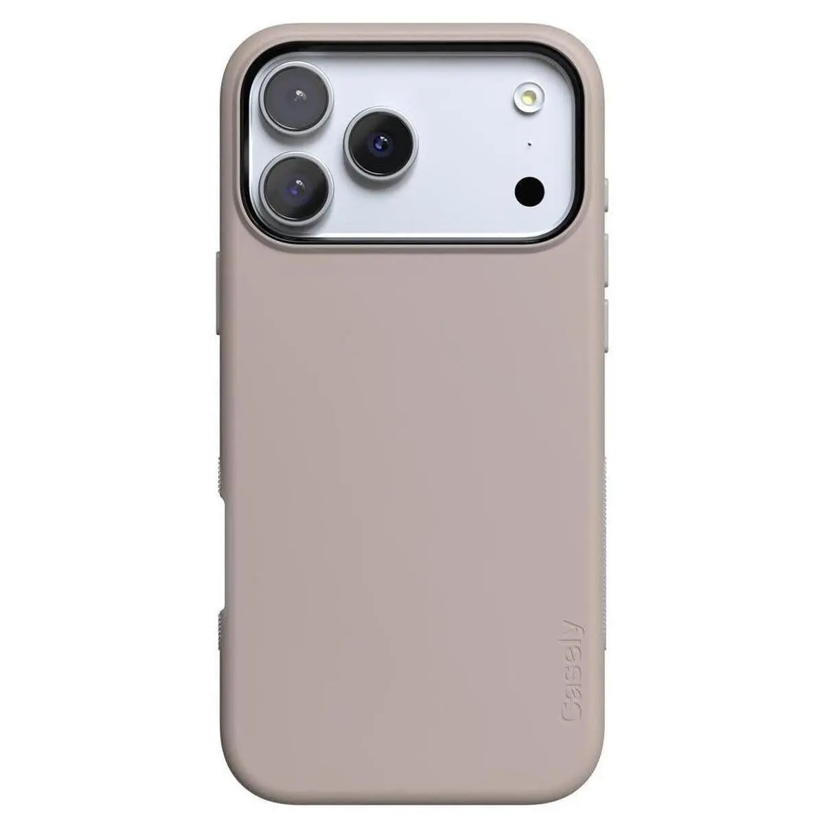 Casely iPhone 17 Pro Max Case | Taupe on Nude | Calm Beige | Bold Protective Design | Compatible with MagSafe