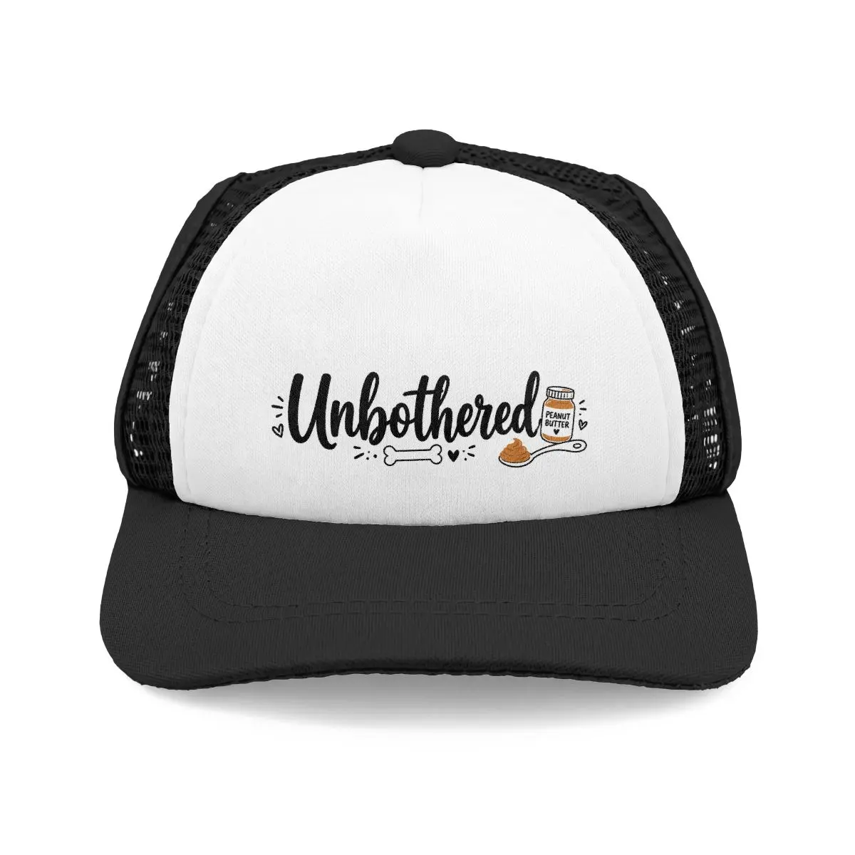 Unbothered Dog Trucker Hat | Foam Front Mesh Back