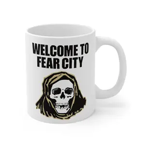 WELCOME TO FEAR CITY - NYC New York 1977 Tourism - 11 oz Mug