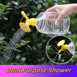 Indoor Plant Watering Tool Bottle Cap Sprinkler Head 2 Modes Adjustable Water Bottle Sprinkler Cap for Plants Universal  Design Plant Sprayer Head Accessories
