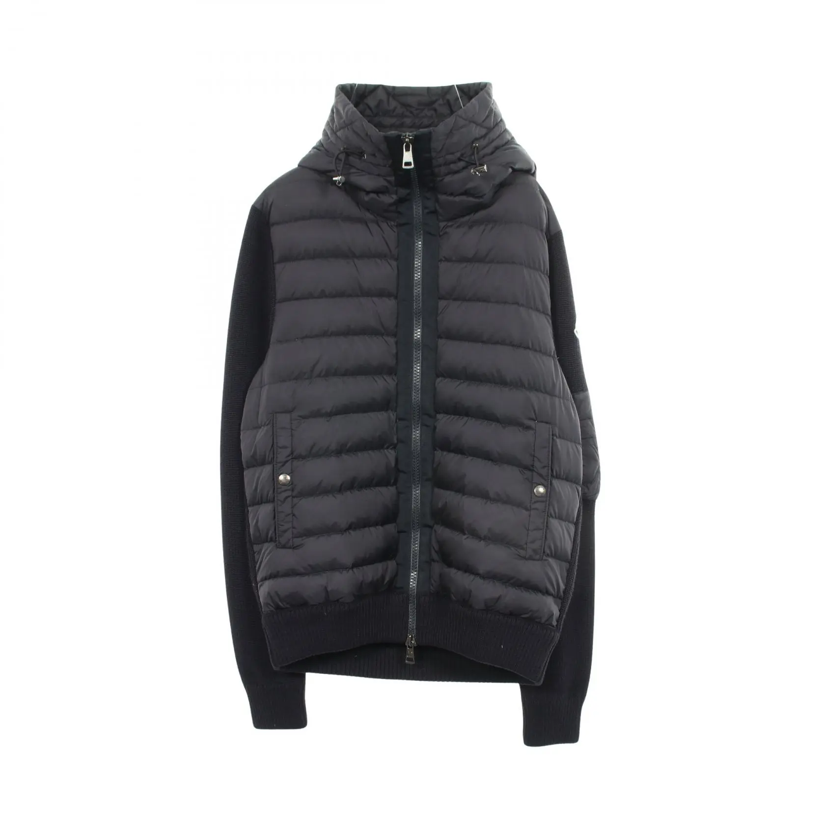 Pre-owned MONCLER Nylon Small Leather Goods MAGLIONE Cardigan Down Jacket