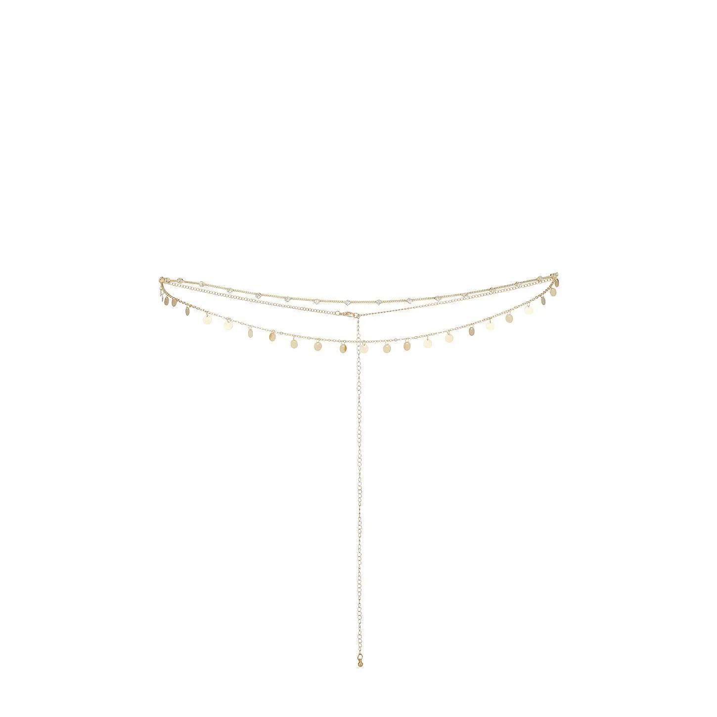 petit moments Dazed Body Chain in Gold