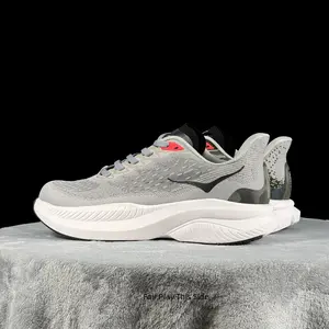 Gray & Black Gradient Running Sneakers – Ultra-Cushioned, Breathable & Perfect for Daily Wear or Street Style