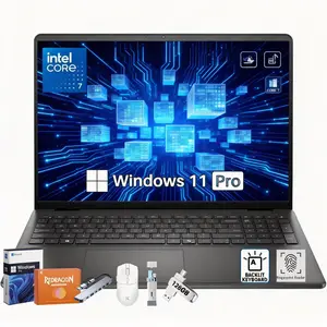 Dell 16 DC16250 Touchscreen Laptop | Intel Core 7 Processor 150U(up To 5.4 GHz) | 16" FHD+ 300 Nits Display | 32 GB DDR5, 2 TB SSD | Backlit Keyboard | Fingerprint Reader | Copilot AI | Windows 11 Pro