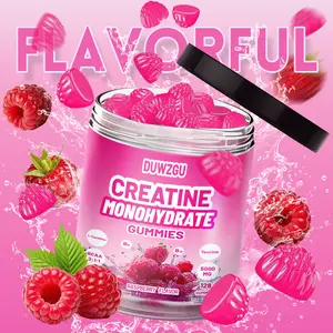 High-Potency Creatine Gummies (Raspberry Flavor)  128ct (450g) – Power & Explosive Strength Booster, Performance & Focus Enhancer, Fast Recovery & Muscle Growth Support Pre-Workout Supplement