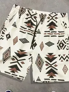 Men's Shorts with 3D Print Design, Fashion Casual Style, Luxurious Texture, Gym Shorts with Drawstring Waist, Perfect Summer Gift