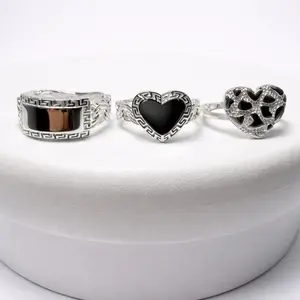 Solid 925 sterling silver Rings
