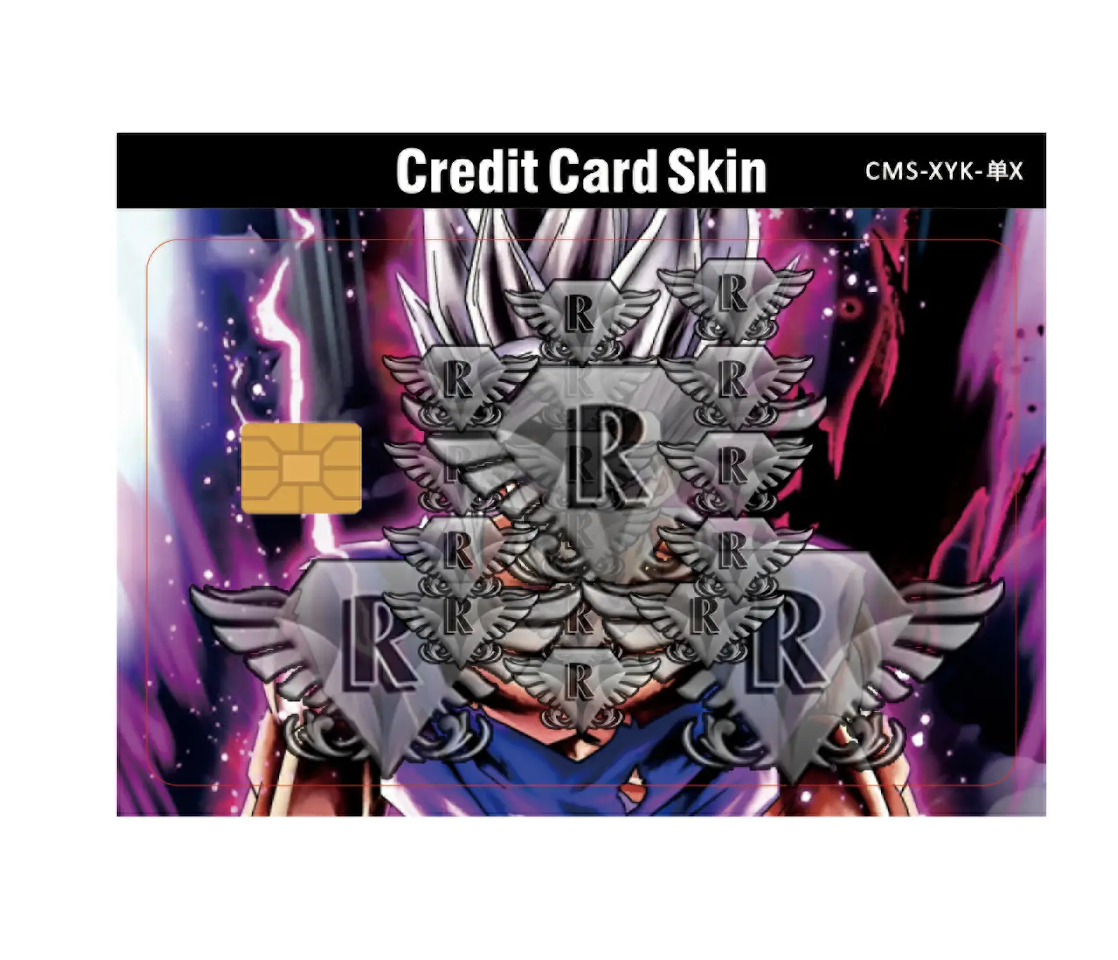 Beast DBZ Halo Debit Card Sticker Cover