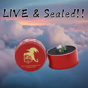 Hymgho - Dice Box - Quest's Dice - Gemstone D20s