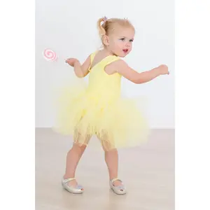 Yellow Tank Tutu Leotard