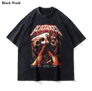 Vintage Blaziken Wash Tee, Pocket Monster Graphic Tees, Pocket Monster T-Shirt, Unisex Anime Shirt, PKM Gift, Gym Workout Shirt, Menswear Womenswear Streetwear Top Fit Oversize