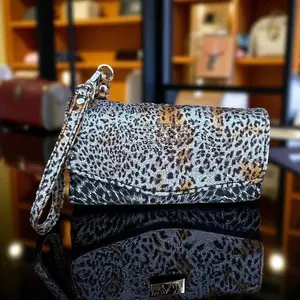 Cheetah Print Necessary Clutch Wallet w/ Wristlet