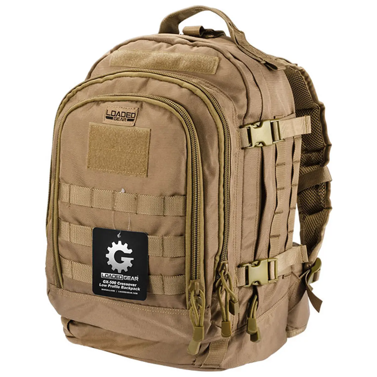 Barska Loaded Gear GX-500 Crossover Utility Backpack, Flat Dark Earth