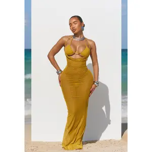 Acacius Cover Up Dress - Citron