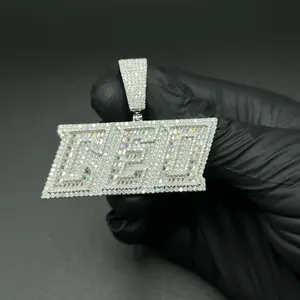 Moissanite CEO pendant