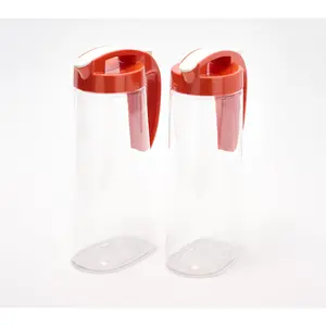 LocknLock Set of 2 1/2-Gallon Tritan Water Pitchers