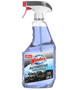 Windex Automotive Car Window and Glass Cleaner, Streak-Free Shine for Car Glass Exteriors, Tinted Windows, and Interior Electronics, 23 fl oz