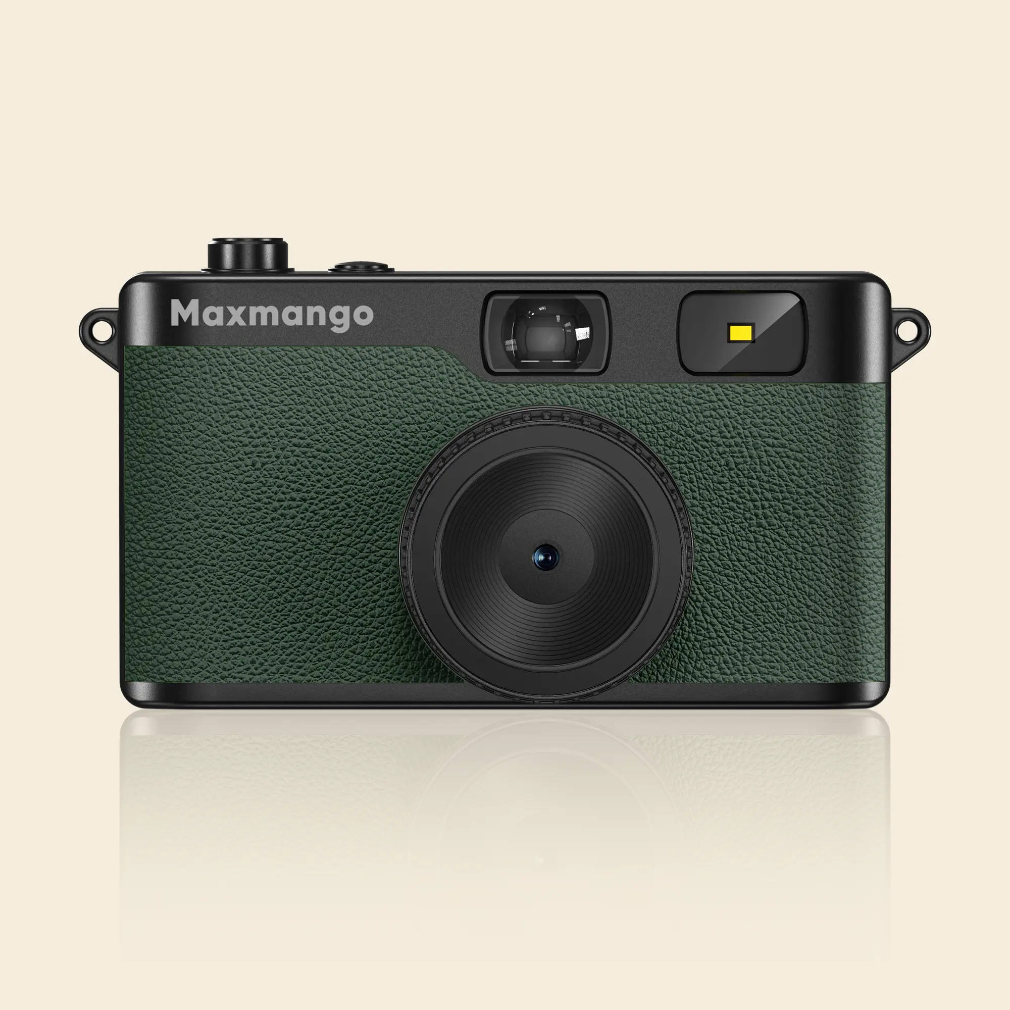 Maxamngo D53 Retro Screenless Electronic Portable Camera, Vintage Design, Flash-Equipped, Card-Compatible, Rechargeable for Sports & Outdoor Camping Hiking