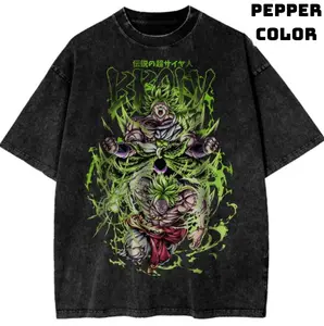 Super Saiyan Broly Vintage Tee, Broly T-Shirt, Dragon Ball Z Shirt, Vintage Graphic Tees, Unisex Anime Manga Shirt Top Menswear Womenswear Streetwear