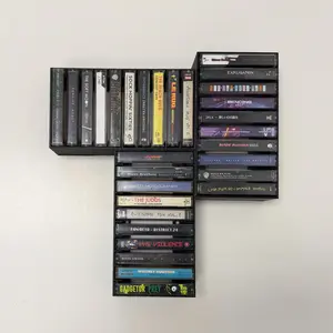 Cassette Tape Wall Organizer – Modular Storage Rack & Display