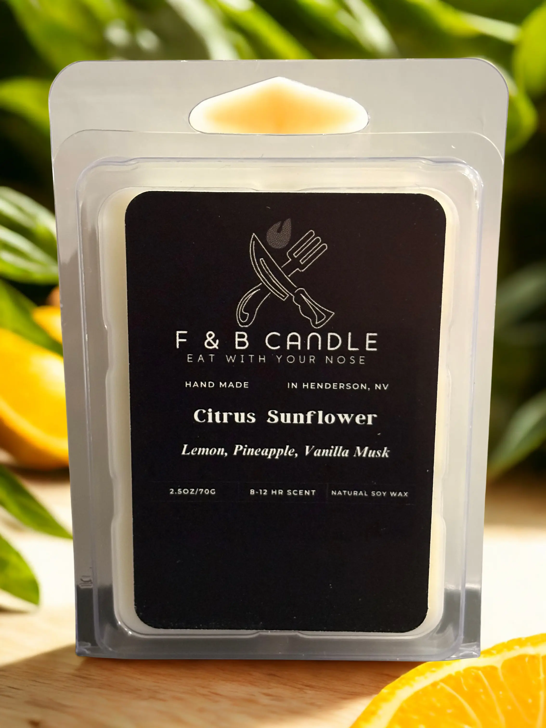 Citrus Sunflower Wax Melt – 2.5 oz