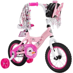 Disney 12" Kids Girls Bicycle Training Wheels Huffy Minnie Mouse Bike Pink