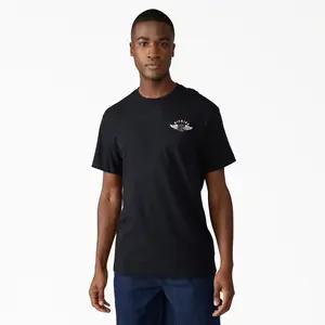 Dickies Garage Short Sleeve Graphic T, 100% Cotton Regular Fit Graphic Print, Workwear Everyday Layering Style Streetwear Knit