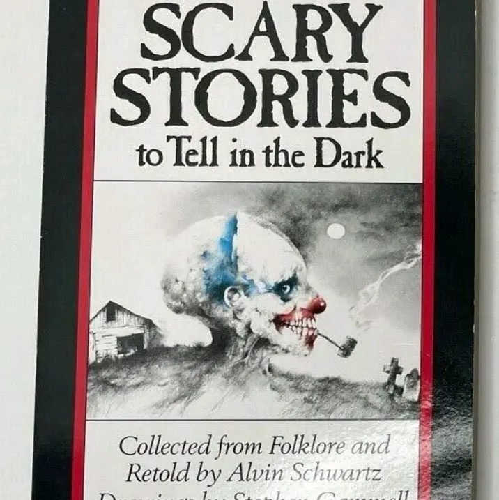 Scary Stories To Tell in the Dark Book Kids Gift Present Family Fun Alvin Schwartz Family Present Nostalgic