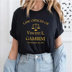 PubliciTeeZ Big and Tall Cousin Vinny Gambini Law Office Unisex T-Shirt
