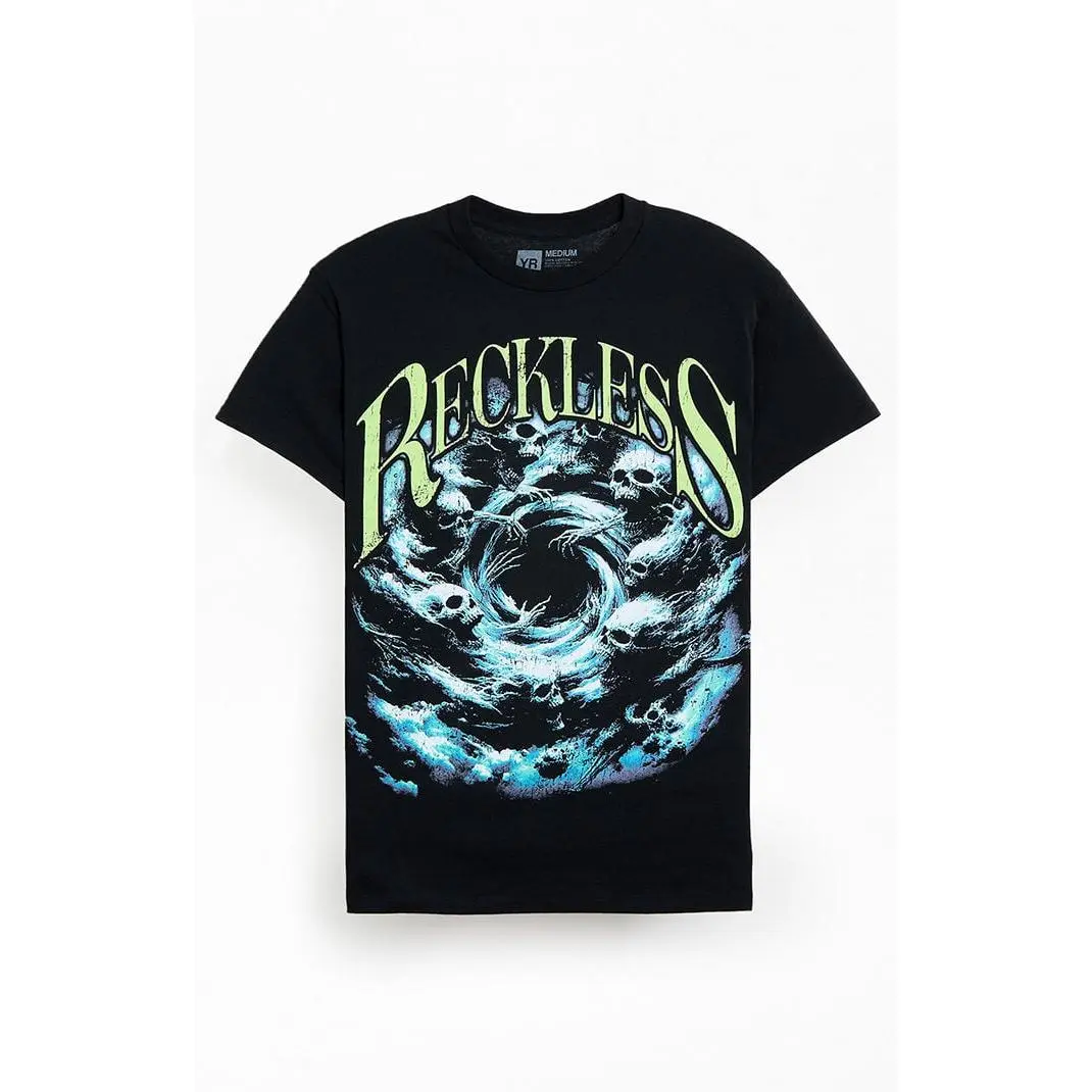 Young & Reckless Men's Vortex T-Shirt - Multicolor