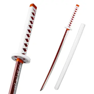 Munetoshi Kanao 41" Plastic Cosplay Sword Anime Demon Scabbard Costumes Halloween Munetoshi Kanao 41" Plastic Cosplay Sword Anime Demon Scabbard Costumes Halloween