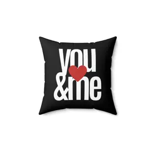 Spun Polyester Square Pillow