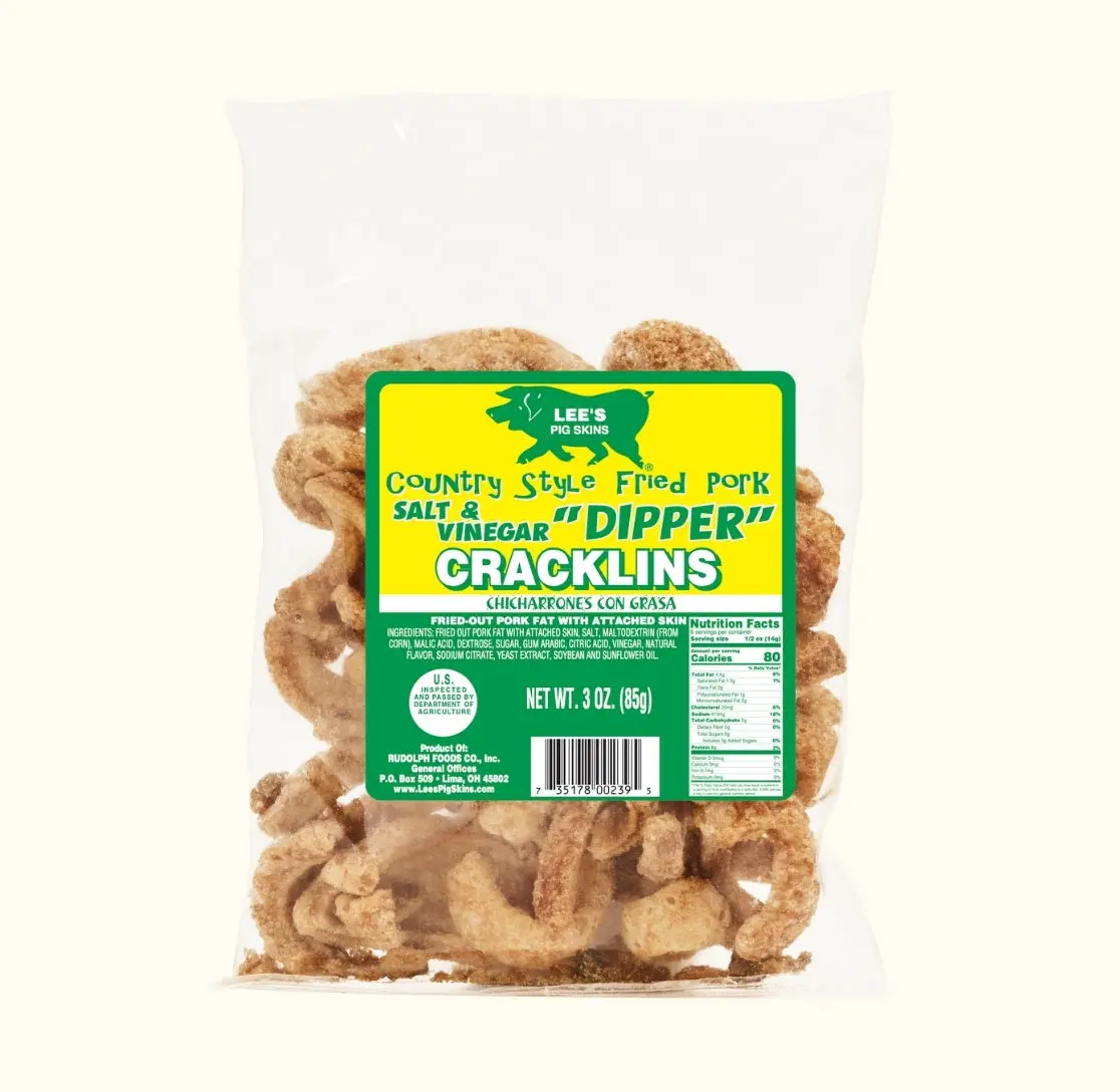 Salt & Vinegar Dipper Cracklins Salt & Vinegar Dipper Cracklins