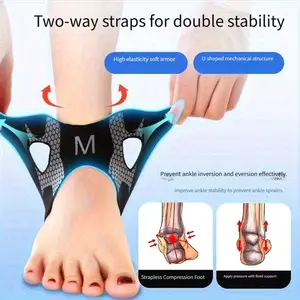 Ankle Support Brace, Anti-Twist Ankle Guard, Running Football Protection, Professional Grade Sports Equipment, Foot Wrist Joint Protector