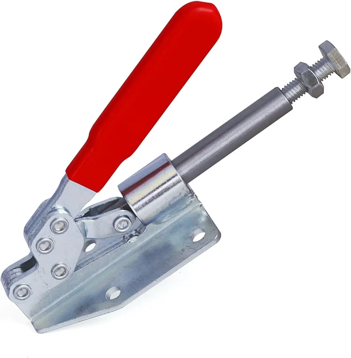 1pcs Adjustable Toggle Clamp, Pull Button Quick Release Push Pull Action Toggle Clamp  Steel 36020 Toggle Clamp