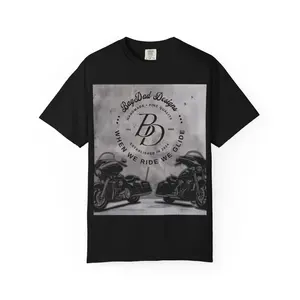 Brotherhood Motorcycle Logo T-shirt | Ride We Glide Tee