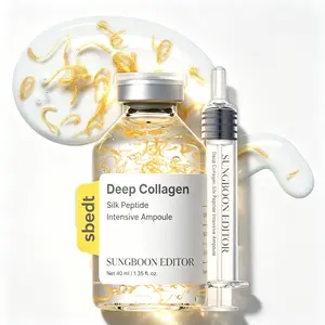 Sungboon Editor Silk Lifting Peptide Ampoule 1.35 fl oz | Wrinkle Care | Face-Lift at Home serum with Peptides & Deep Collagen | Plumping, Smooth, Anti aging Korean Skincare 40ml