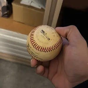 Wilson Collectible Baseball - Premium Leather - Official League Use - Autographed by Legends - Perfect for Collectors