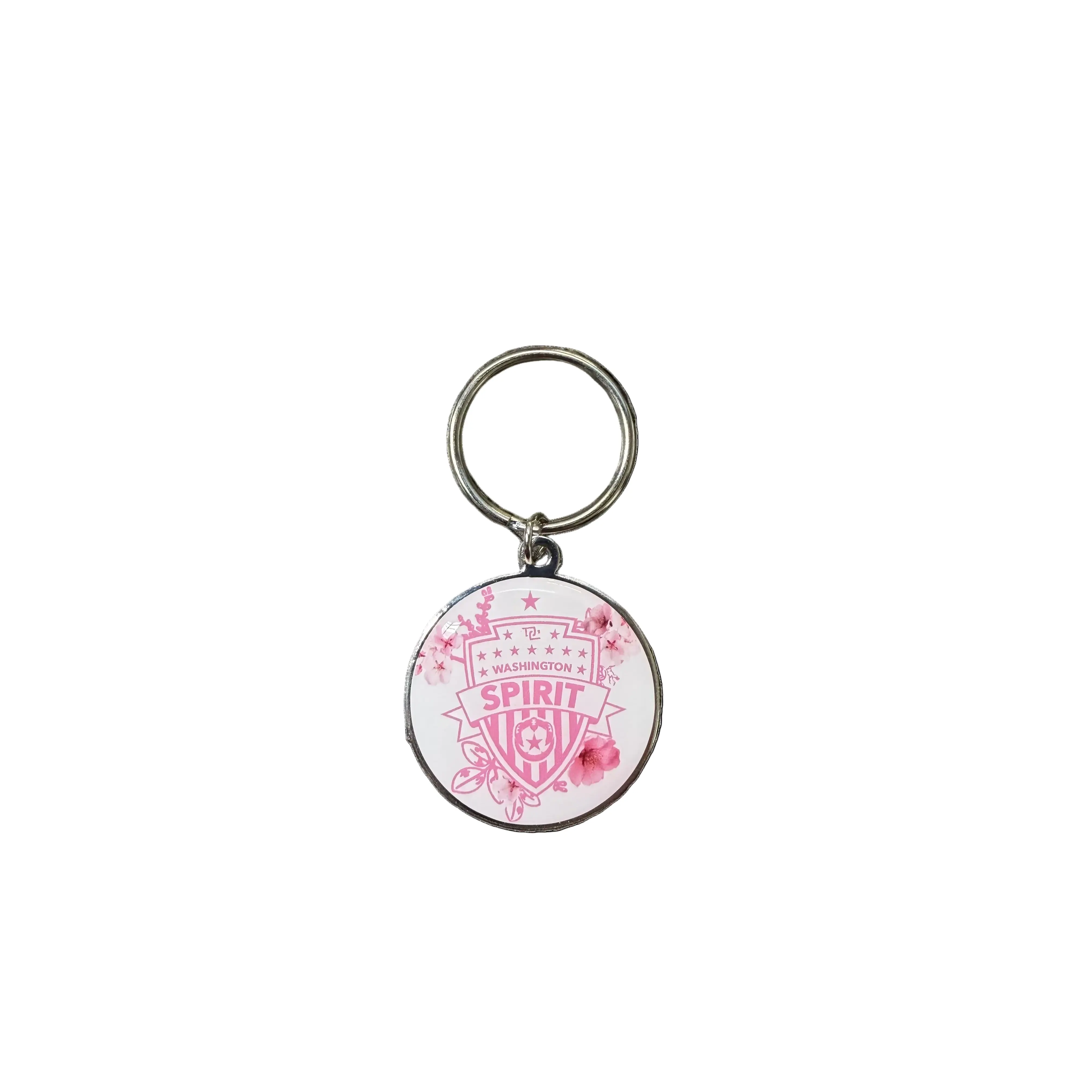 Washington Spirit Cherry Blossom Keychain