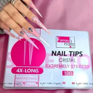 TIPS SHAPE STILETTO DIFERENTES MEDIDAS FANTASY NAILS