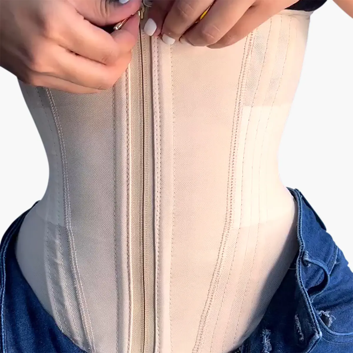SHAPSHE Waist Shapewear for Women Workout Shapewear with Zipper Hook SHAPSHE Waist Shapewear for Women Workout Shapewear with Zipper Hook