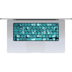 Oval MacBook Keyboard Sticker