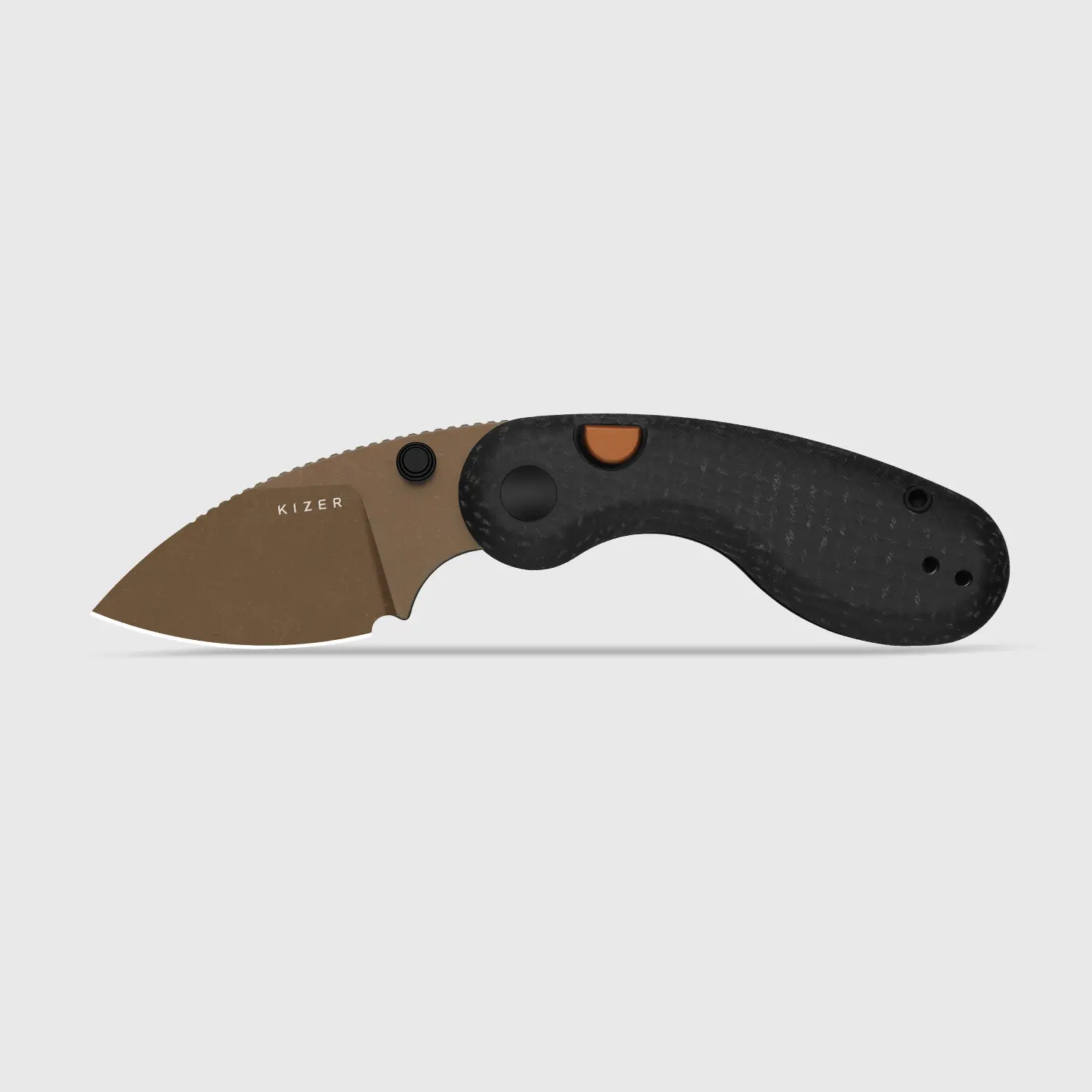 Kizer Microbe -  Lightweight Kitchen Tool, Outdoor Camping Knife, Compact EDC