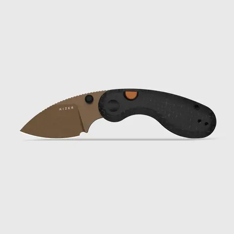 Kizer Microbe -  Lightweight Kitchen Tool, Outdoor Camping Knife, Compact EDC