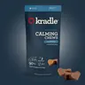 Kradle Nighttime Calming Chews with Melatonin for Better Sleep for Dogs, Natural Sleep Aid, 90-Count Chicken-Flavored Soft Chews for All Breeds and Sizes